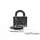 thumbnail lady dior mini mirror with black phw - L'UXE LINK