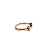 thumbnail aria open diamond ring in 18k rg rrp 3950 - L'UXE LINK
