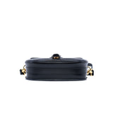 thumbnail bobby medium in lambskin black ghw - L'UXE LINK