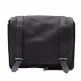 thumbnail Steve Messenger Bag  black leather phw Q stamp - L'UXE LINK