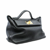 thumbnail 2424 small tc leather black ghw - L'UXE LINK