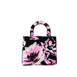 thumbnail lady medium act collection in fabric pink/black/white phw 2014 - L'UXE LINK