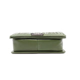 thumbnail leboy mm in knots leather green ruthenium seri 18 - L'UXE LINK