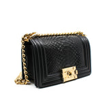 thumbnail leboy small in snake black light ghw seri 25 - L'UXE LINK