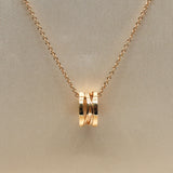 thumbnail b zero 1 necklace in 18k rg - L'UXE LINK