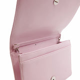 thumbnail Diorama Wallet on Chain Patch Embellished Leather pink phw - L'UXE LINK