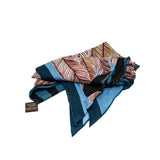 thumbnail 140x140 leaies cashmere scarf in navy/red - L'UXE LINK