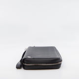 thumbnail men long wallet with strap leather black phw - L'UXE LINK