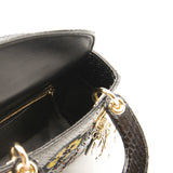 thumbnail lady mini black snake with flowers light ghw - L'UXE LINK