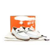 thumbnail moccassins destin white loafer #37 - L'UXE LINK
