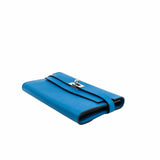 thumbnail kelly long wallet 7w blue phw o stamp - L'UXE LINK