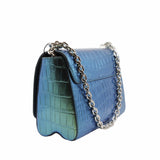 thumbnail twist chain bag crocodile green phw - L'UXE LINK