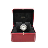 thumbnail ballon bleu 40MM, AUTOMATIC steel black leather sbb0039 - L'UXE LINK
