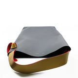 thumbnail TWISTED  tote leather blue beige orange - L'UXE LINK