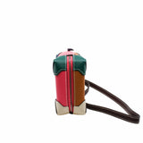 thumbnail box hand bag seasom mix pink leather phw A stamp - L'UXE LINK