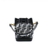 thumbnail MON TRESOR MINI BUCKET BAG PVC BLACK GHW - L'UXE LINK