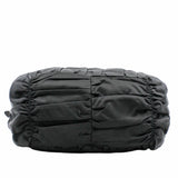 thumbnail prada tote fabric black - L'UXE LINK