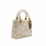 thumbnail lady dior mini white crystal GHW - L'UXE LINK