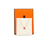 thumbnail mini pop h necklace red ghw - L'UXE LINK