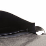 thumbnail Steve Messenger Bag  black leather phw Q stamp - L'UXE LINK