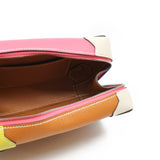 thumbnail box hand bag seasom mix pink leather phw A stamp - L'UXE LINK
