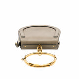thumbnail nile small leather brown ghw - L'UXE LINK