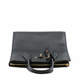 thumbnail City Steamer Handbag Leather medium black  GHW - L'UXE LINK