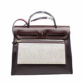 thumbnail herbag dark red waterproof ghw - L'UXE LINK