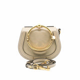 thumbnail nile small leather brown ghw - L'UXE LINK