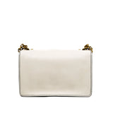 thumbnail j'a shoulder bag in leather white ghw 2017 - L'UXE LINK