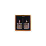 thumbnail as de coeur earring square heart blue rghw rrp 795 - L'UXE LINK