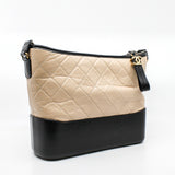 thumbnail gabrielle mm beige and black ghw - L'UXE LINK