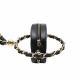 thumbnail mini round bag double side circle handle ghw  black seri  31 - L'UXE LINK