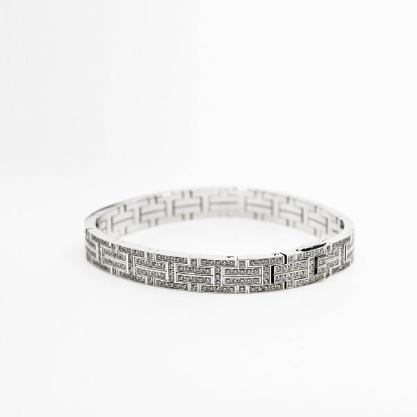 kilim bracelet H full diamonds