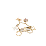 thumbnail bag charm chain ghw monogram white pink - L'UXE LINK
