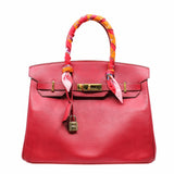 thumbnail birkin 30 epsom pink ghw D stamp - L'UXE LINK