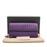 thumbnail wallet weave purple - L'UXE LINK