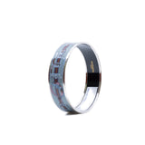 thumbnail wide gray blue bangle H11110FP0665 - L'UXE LINK