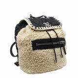thumbnail backpack black with fur phw seri 26 - L'UXE LINK