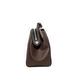 thumbnail fendi shoulder bag with strap in Leather black/ winered phw - L'UXE LINK