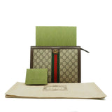 thumbnail OPHIDIA POUCH in double GG ghw - L'UXE LINK