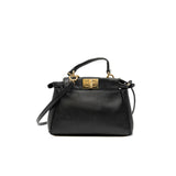 thumbnail nano peekaboo in lambskin black ghw - L'UXE LINK
