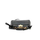 thumbnail nano peekaboo in lambskin black ghw - L'UXE LINK