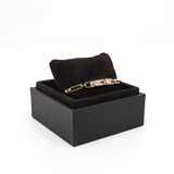 thumbnail kelly chain bracelet 18k half diamonds - L'UXE LINK