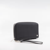 thumbnail men long wallet with strap leather black phw - L'UXE LINK