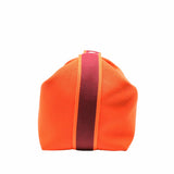 thumbnail BRIDE-A-BRAC POUCH LARGE FABRIC ORANGE PHW - L'UXE LINK