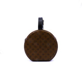 thumbnail Petite Boite Chapeau in monogram/leopard print - L'UXE LINK