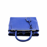 thumbnail 2JOURS BAG LEATHER PETITE SMALL BLUE PHW - L'UXE LINK