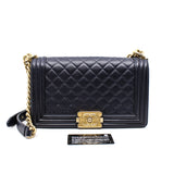 thumbnail leboy medium navy caviar ghw seri 24 - L'UXE LINK