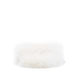 thumbnail cf woc with top handle in fur/leather white ghw seri 26 - L'UXE LINK